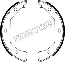 Комплект тормозных колодок, стояночная тормозная система TRUSTING купить