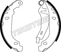 Комплект тормозных колодок TRUSTING купить