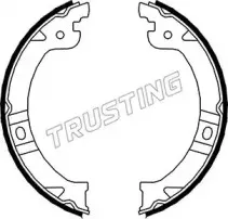 Комплект тормозных колодок, стояночная тормозная система TRUSTING купить
