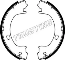 Комплект тормозных колодок, стояночная тормозная система TRUSTING купить