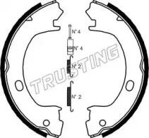 Комплект тормозных колодок, стояночная тормозная система TRUSTING купить