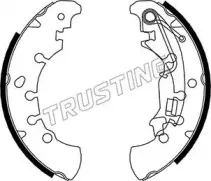 Комплект тормозных колодок TRUSTING купить