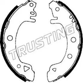 Комплект тормозных колодок TRUSTING купить