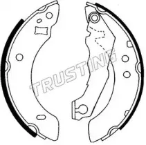Комплект тормозных колодок TRUSTING купить