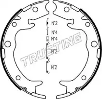 Комплект тормозных колодок, стояночная тормозная система TRUSTING купить