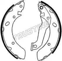 Комплект тормозных колодок TRUSTING купить