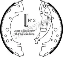 Комплект тормозных колодок TRUSTING купить