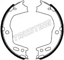 Комплект тормозных колодок, стояночная тормозная система TRUSTING купить