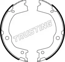 Комплект тормозных колодок, стояночная тормозная система TRUSTING купить