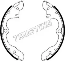 Комплект тормозных колодок TRUSTING купить