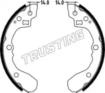 Комплект тормозных колодок TRUSTING купить