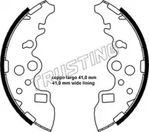 Комплект тормозных колодок TRUSTING купить