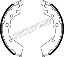 Комплект тормозных колодок TRUSTING купить