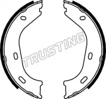 Комплект тормозных колодок, стояночная тормозная система TRUSTING купить