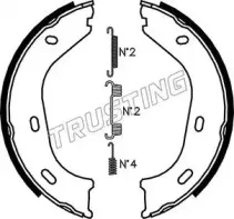 Комплект тормозных колодок, стояночная тормозная система TRUSTING купить