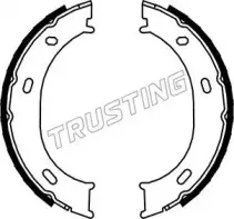 Комплект тормозных колодок, стояночная тормозная система TRUSTING купить