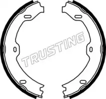 Комплект тормозных колодок, стояночная тормозная система TRUSTING купить