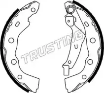 Комплект тормозных колодок TRUSTING купить