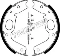 Комплект тормозных колодок, стояночная тормозная система TRUSTING купить