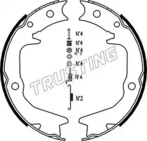 Комплект тормозных колодок, стояночная тормозная система TRUSTING купить