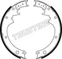 Комплект тормозных колодок TRUSTING купить