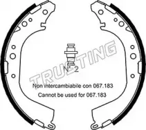 Комплект тормозных колодок TRUSTING купить
