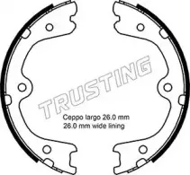 Комплект тормозных колодок, стояночная тормозная система TRUSTING купить