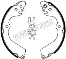 Комплект тормозных колодок TRUSTING купить