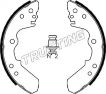 Комплект тормозных колодок TRUSTING купить