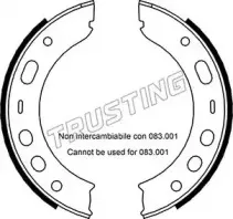 Комплект тормозных колодок, стояночная тормозная система TRUSTING купить