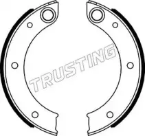 Комплект тормозных колодок, стояночная тормозная система TRUSTING купить