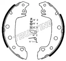 Комплект тормозных колодок TRUSTING купить