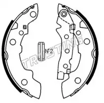 Комплект тормозных колодок TRUSTING купить