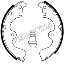 Комплект тормозных колодок TRUSTING купить