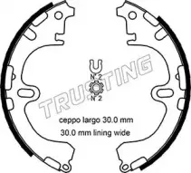 Комплект тормозных колодок TRUSTING купить