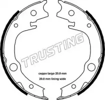 Комплект тормозных колодок, стояночная тормозная система TRUSTING купить