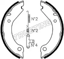 Комплект тормозных колодок, стояночная тормозная система TRUSTING купить