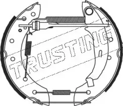 Комплект тормозных колодок TRUSTING купить