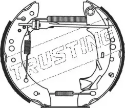 Комплект тормозных колодок TRUSTING купить