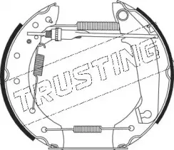 Комплект тормозных колодок TRUSTING купить