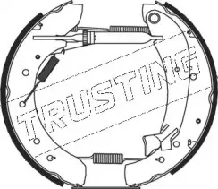 Комплект тормозных колодок TRUSTING купить