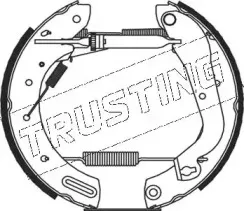 Комплект тормозных колодок TRUSTING купить