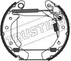 Комплект тормозных колодок TRUSTING купить
