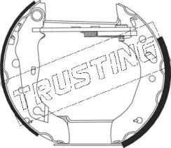 Комплект тормозных колодок TRUSTING купить