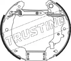 Комплект тормозных колодок TRUSTING купить