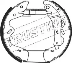 Комплект тормозных колодок TRUSTING купить