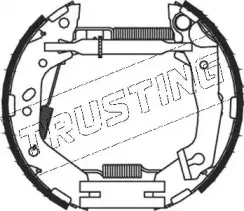 Комплект тормозных колодок TRUSTING купить