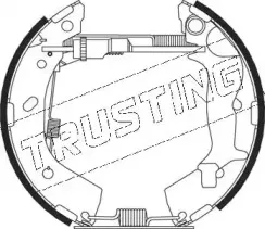 Комплект тормозных колодок TRUSTING купить