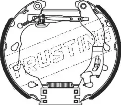 Комплект тормозных колодок TRUSTING купить