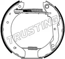 Комплект тормозных колодок TRUSTING купить